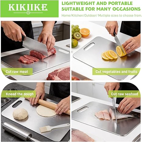 Titanium Cutting Board  لوح التقطيع المصنوع من التيتانيوم